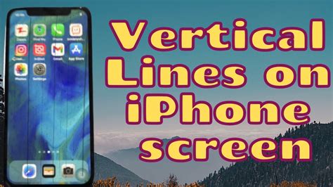 Lines On Iphone Screen Fix Youtube