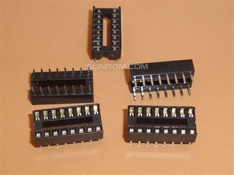 16 Pin Ic Socket 4249 Sunrom Electronics