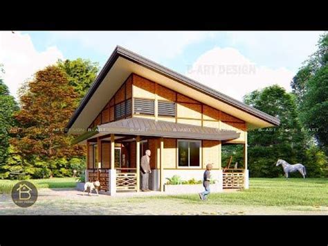 Amakan wall panels are made of bamboo strips. Small House Design AMAKAN with LOFT - YouTube in 2020 | Small house, Small house design, Bamboo ...