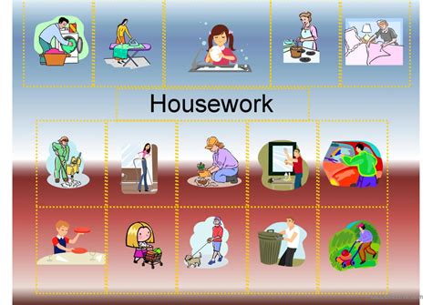 Housework General Readin English Esl Powerpoints
