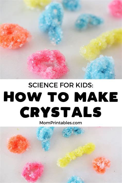 Science Experiment Growing Crystals