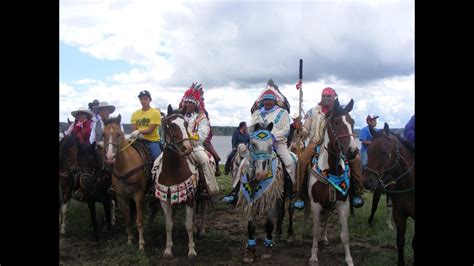 The Dakota Unity Ridethe Lakota Little Big Horn Ride And The Tow Row