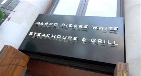Marco Pierre White London Steakhouse Co British Restaurant Aldgate