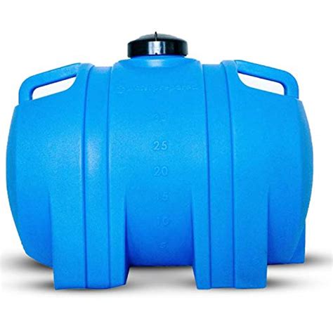 Waterprepared 35 Gallon Water Storage Tank Emergency Water Barrel