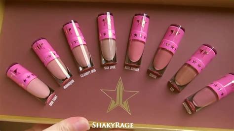 Let S Swatch Mini Nudes Bundle Volume Jeffree Star Cosmetics