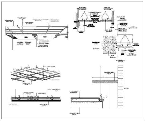 Armstrong ceiling systems results from 6 web search engines. Ceiling Details V2 | Free Cad Blocks & Drawings Download ...