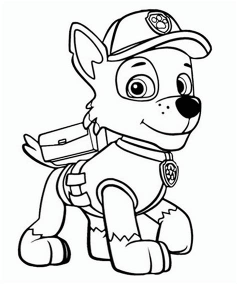 dibujos de chase de patrulla canina para colorear para colorear pintar reverasite