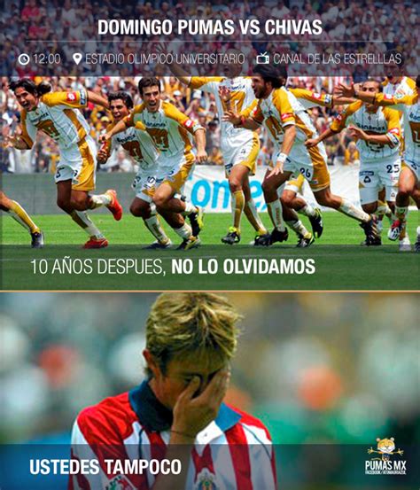 Check spelling or type a new query. PUMAS vs CHIVAS | Domingo 20 de abril en CU - Súbale Hay Lugar