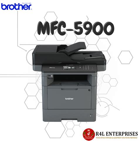Brother Mfc L5900dw Business Monochrome Laser Multifunction Printer