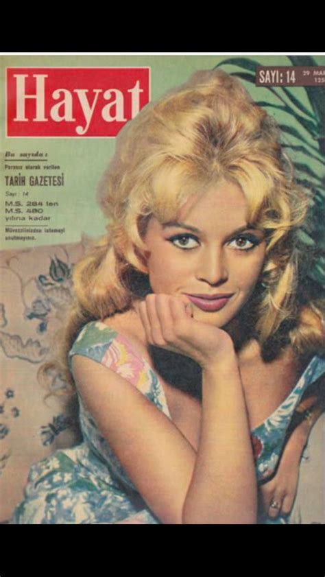 Hayat Magazine Turkish Magazine 29 March 1962 Brigitte Bardot