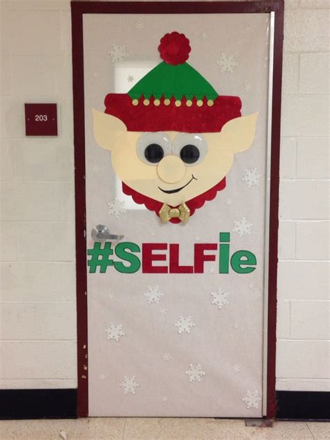 Elf Christmas Door Decorating Contest Christmas Door Decorating