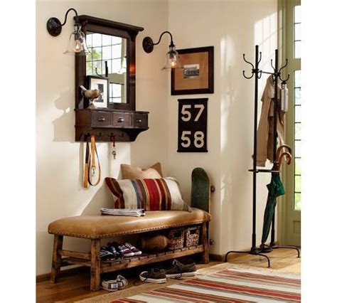 Shop pottery barn for expertly crafted entryway storage shelf. Wall-Mount Entryway Organizer Mirror | Pottery Barn ...