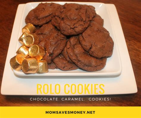 Wonderful Homemade Rolo Chocolate Cookies The Rolo Candy Melts In The