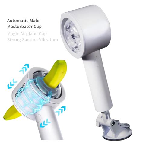 Male Automatic Telescopic Masturbation Cups Real Vagina Vibrator Adult