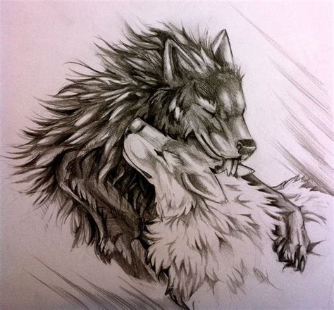 Explore what was found for the drawn pencil wolf. All Mine | Two wolves tattoo, Wolf tattoos, Wolf