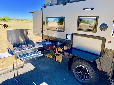 Go Anywhere Camper Trailer Pops Up For More Space In 2020 Camping