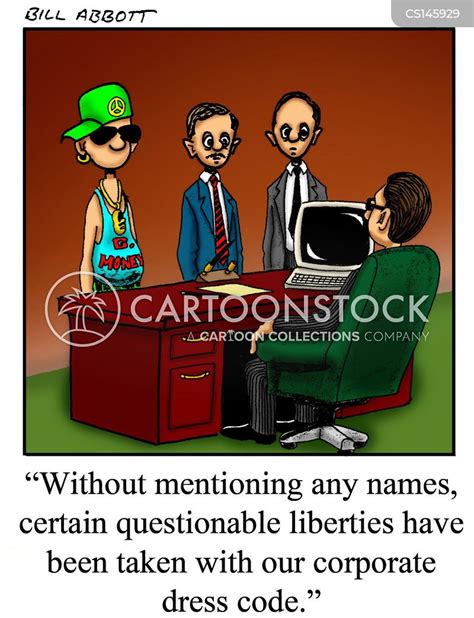 Office Dress Code Cartoons And Comics Funny Pictures From Cartoonstock