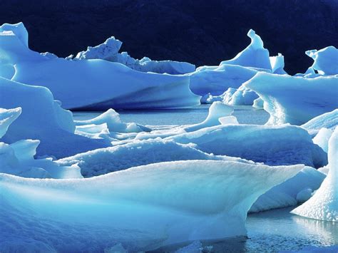 Wallpaper Iceberg Antarctica Cold Arctic Freezing Melting Sea