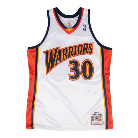 A list with all the warriors jerseys currently available to buy online with prices, description and links to the stores. Mitchell & Ness Nostalgia Co. | Stephen Curry 2009-10 Home Authentic Jersey Golden State Warriors