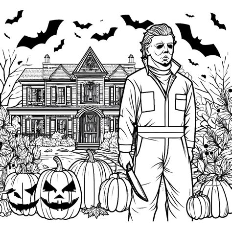 26 Michael Myers Coloring Pages Images