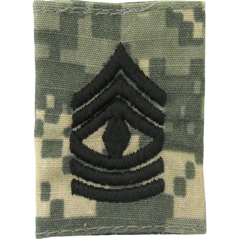 Army Rank First Sergeant Sg Gore Tex Ucp Enlisted Rank Ucp Military Shop The Exchange