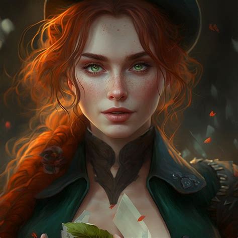 Dnd Characters Redhead Characters Fantasy Characters Female