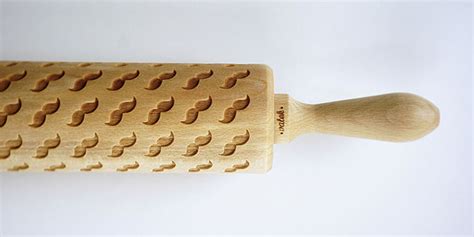 These Custom Laser Engraved Rolling Pins Will Stamp Your Dough With