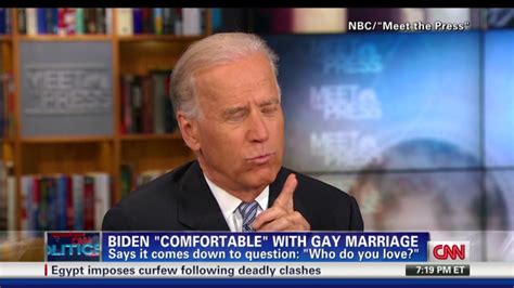 Biden Says He Is ‘absolutely Comfortable’ With Same Sex Marriage Cnn Political Ticker Cnn