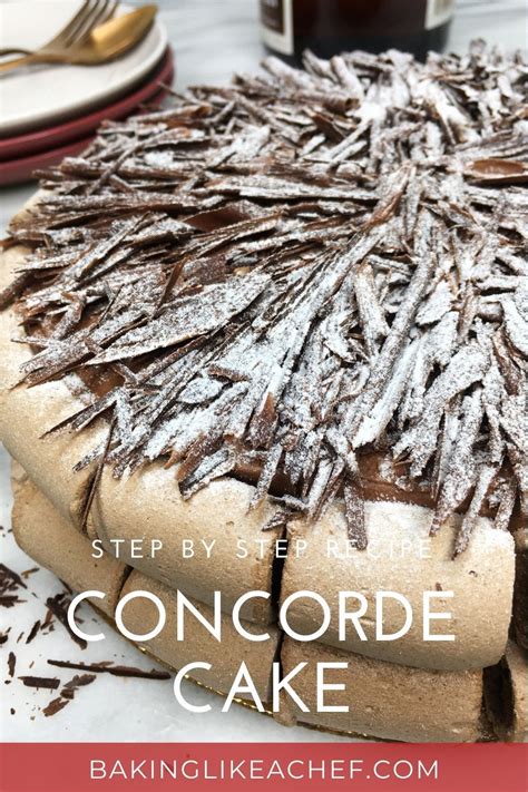 Concorde Cake Gateau Concorde Recipe Moose Dessert Chocolate