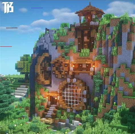 How to build a survival house on water (best house tutorial). #furniturebuilding | Minecraft villa, Minecraft haus ...