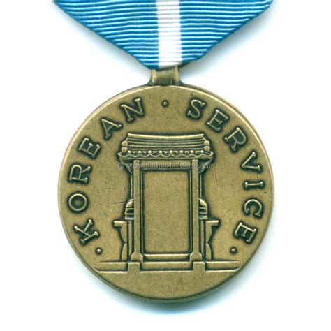 Usa Korean Service Medal Philipp Militaria Military Antiques