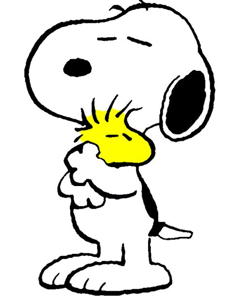 Snoopy Hugging Woodstock Giant Poster By Bradsnoopy97 On Deviantart