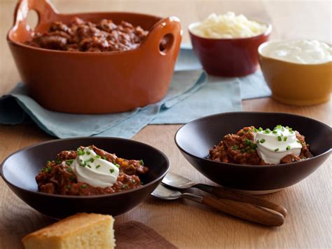 Recipe courtesy of food network kitchen. Top Super Bowl Chili Recipes : Food Network | Food Network