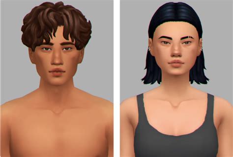 The Sims 4 Skin Details Maxis Match Emeraldhon