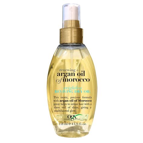 Ogx Renewing Argan Oil Of Morocco Weightless Reviving Dry Oil Ml