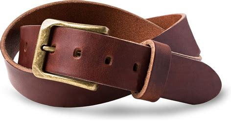 Mctroy Heavy Duty Leather Belts For Men Handcrafted 10 Oz Full Grain