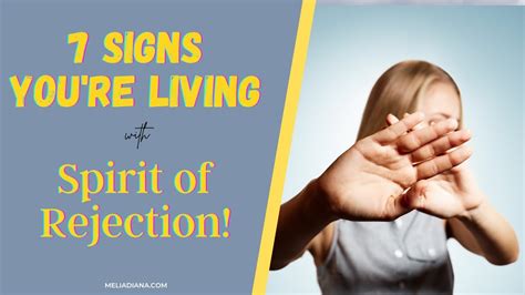 7 Signs You‘re Living With Spirit Of Rejection Youtube