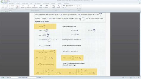 Ptc Mathcad Prime 30 Features And Functions Youtube