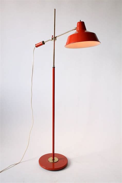 70s Burnt Orange Floor Lamp Vintage Era Etsy Italia Lampade Da