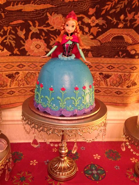 Princess Anna Cake Frozen Movie Frozen Party Anna Cake Kylie