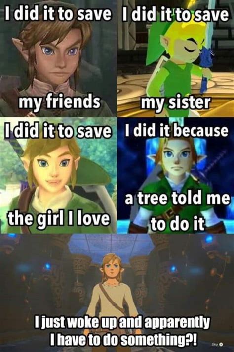 Link Did It Because Gaming Legend Of Zelda Memes Zelda Memes Legend Of Zelda