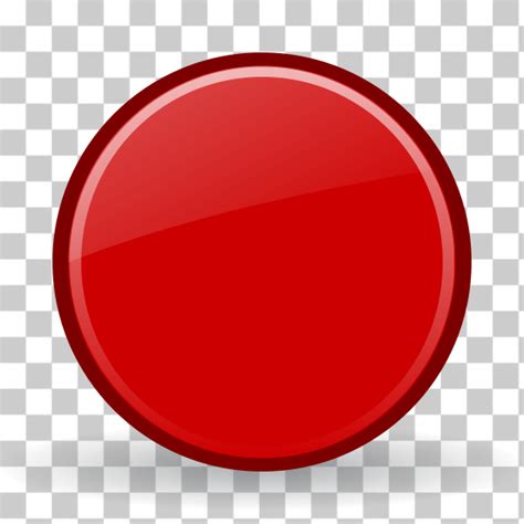 Svg Vector Graphics Of Red Record Button With A Shadow Nohat Free