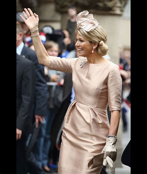 More details will follow soon. Queen Maxima of The Netherlands waves upon her arrival at ...