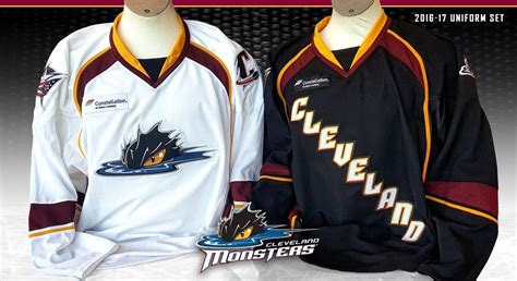 A Closer Look At The New Cleveland Monsters Jerseys Bluejackets
