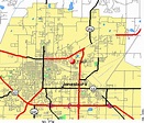 Jonesboro Ar Zip Code Map | Map North East