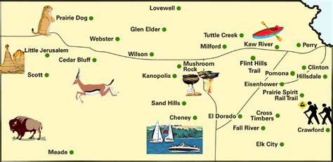 El Dorado Lake Camping Map