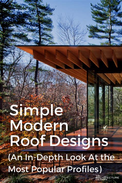 Simple Modern Roof Designs
