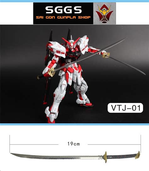 Bộ Phụ Kiện Mô Hình Metal Katana Gundam Rg Mg Astray Red Đồ Chơi Lắp