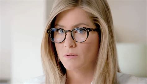 Jennifer Anistons Glasses In New Aveeno Ad Oliver Peoples Sheldrake