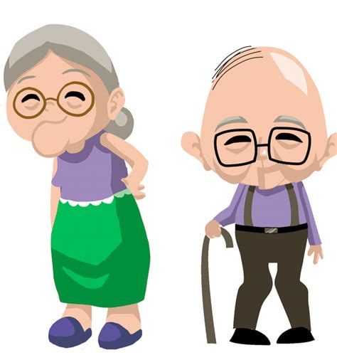 Cartoon Elderly Person Clipart Best